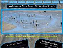Tablet Screenshot of carnebeach.com